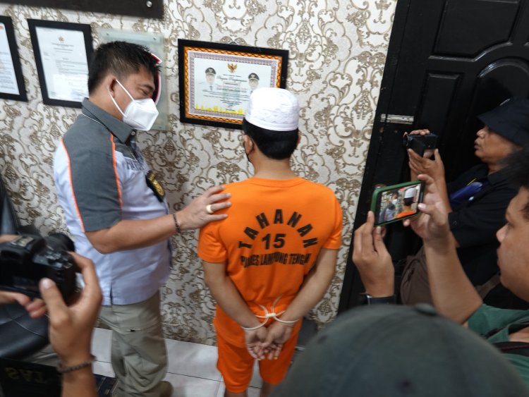 Pelaku Gadaikan 18 Unit Mobil Rental Berhasil Dibekuk Oleh Team Tekab 308 Polres Lampung Tengah.