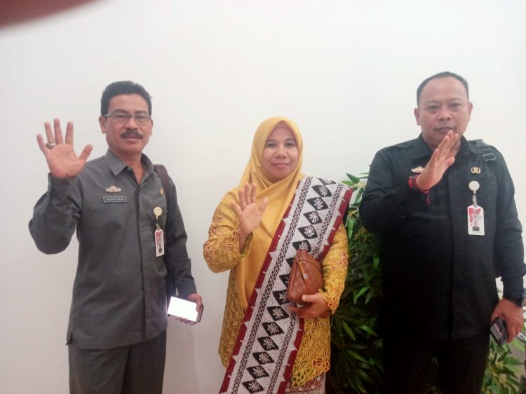 Siti Badriyah anggota DPRD Lamtim, penuhi undangan HUT kota metro yang ke 86 th