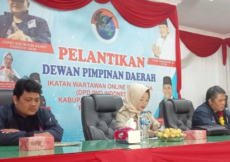 DPD Iwo Indonesia Kabupaten Musi rawas muara Utara Provinsi Sumatra Selata telah Resmi dilantik