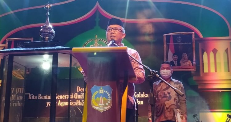 Tutup MTQ Ke VII, H. Sulwan Aboenawas : Peserta Yang Meraih Prestasi Terbaik Bakal Mewakili Kolaka Timur Pada Ajang MTQ Tingkat Provinsi.