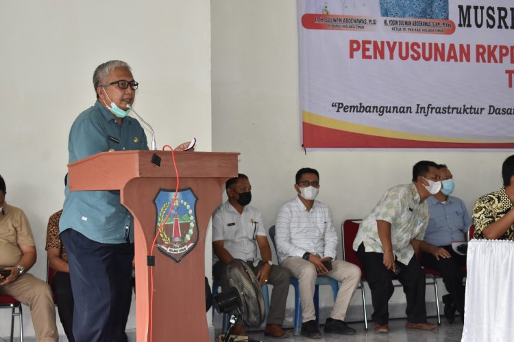 Pertama, PJ Bupati Kolaka Timur Buka Kegiatan Musrenbang  Di Kecamatan Aere Dan Lambandia.