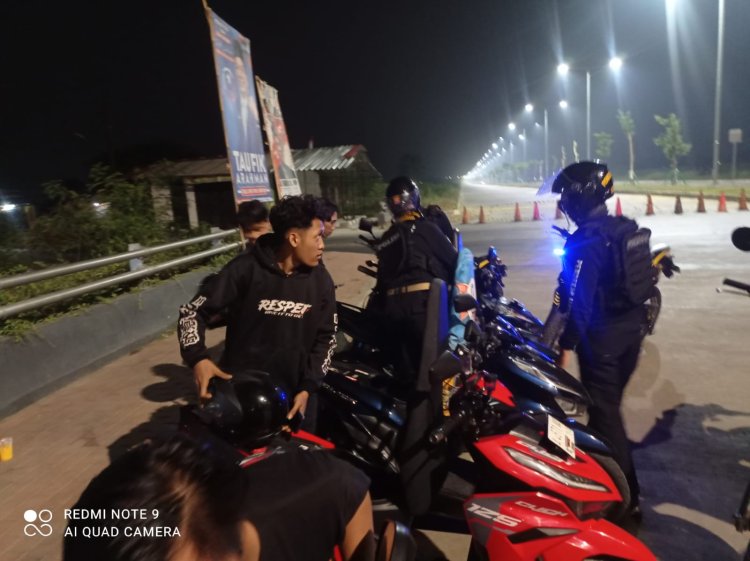 Antisipasi Kejahatan Jalanan,  Tim Patmor Pendekar Raksa Polresta Tangerang Laksanakan Patroli