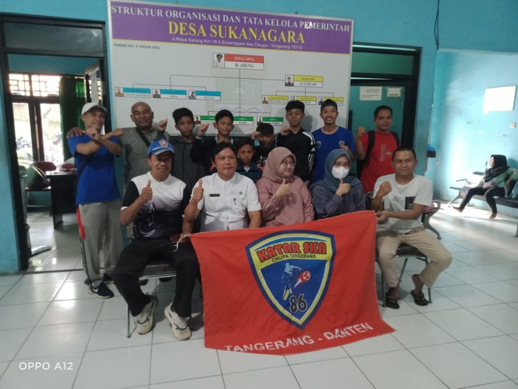 Pemdes Sukanagara Mengirim Lima Atlet SSB Mewakili Banten II Ke Turnamem POSBI Nasional Di Bandung