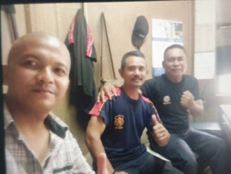 Aipda Mulyadi Haryanto, S.H SPKT Polisi RW, Desa Talagasari Jaga Khamtibmas