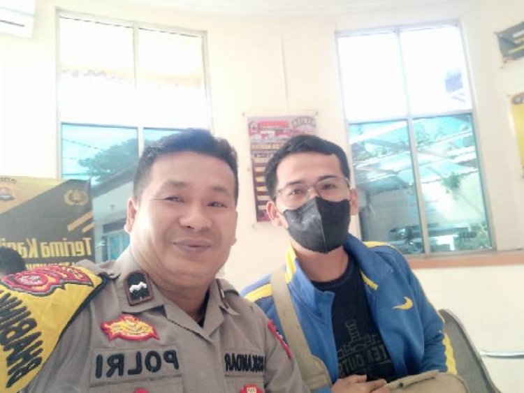 Polsek Cikupa, Aipda Tri Iskandar Sambangi Warga Masyarakat Bitung Jaya RW 05 Sdr Ridwan,Program Polisi RW Tetap Beri Himbauan Tantang Kamtibmas Dan Jaga Lingkungan