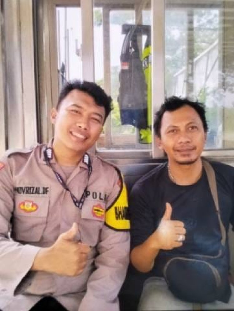 Kegiatan Polisi RW di Gelar Polsek Cikupa Bripka Novrizal Dwi Farizky  Sambang Warga  
