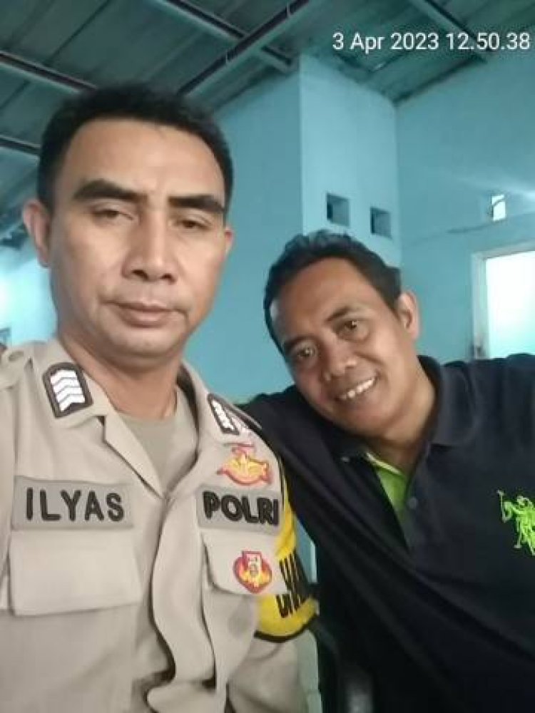 Masyarakat Terbantu Dengan Adanya Polisi RW Polsek Bripka Ilyas Panit Lantas   Dayat Kp pasing kalong RT 01/01