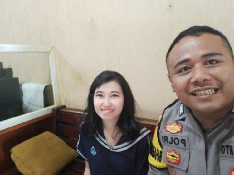 BRIPKA HARTANTO ANGGOTA SABHARA POLSEK CIKUPA Sebagai Polisi RW Laksanakan Kunjungan Ke DUKUH, RW.01