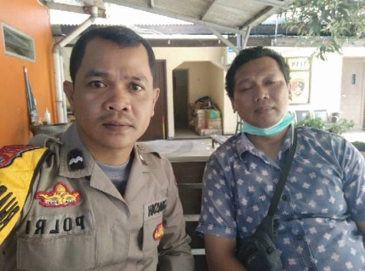 AIPDA BUDIANSYAH ANGGOTA SABHARA POLSEK CIKUPA Sebagai Polisi RW Laksanakan Kunjungan Ke RW 03 Pasir Jaya