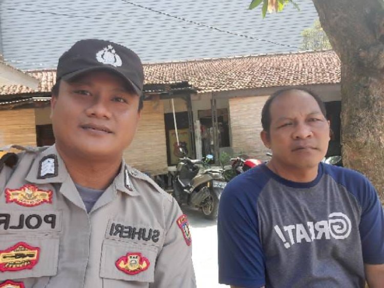 BRIPKA SUHERI WIJAYA, S.H Sebagai Polisi RW Laksanakan Kunjungan Ke RW 01 Takaga