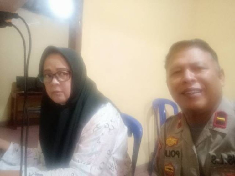Ipda Agus Lili Suryana anggota polsek Cikupa, Polisi RW Giat Di Bu Yuyun S, Kp. Talaga RT 03/05 Talaga  kec. Cikupa