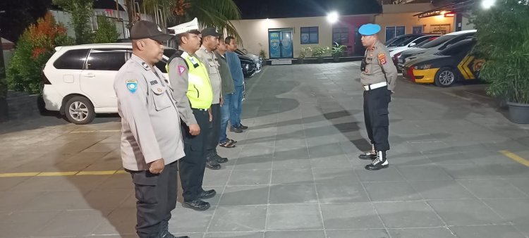 Apel Cipkon antisipasi Guantibmas Personil Polsek Cikupa Di Pimpin Pawas Ipda Mahdi