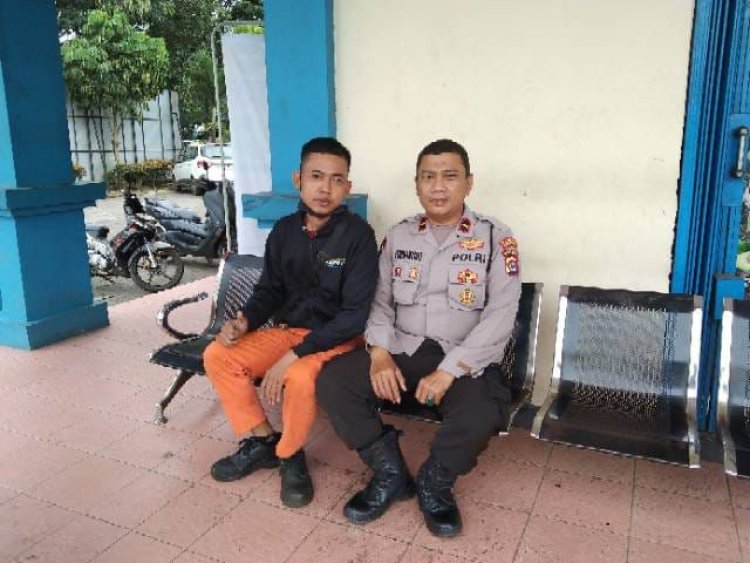 Polisi RW  Ipda Purwantoro  sambang Warga Kelurah Pasir Gadung, RW.06 Cikupa