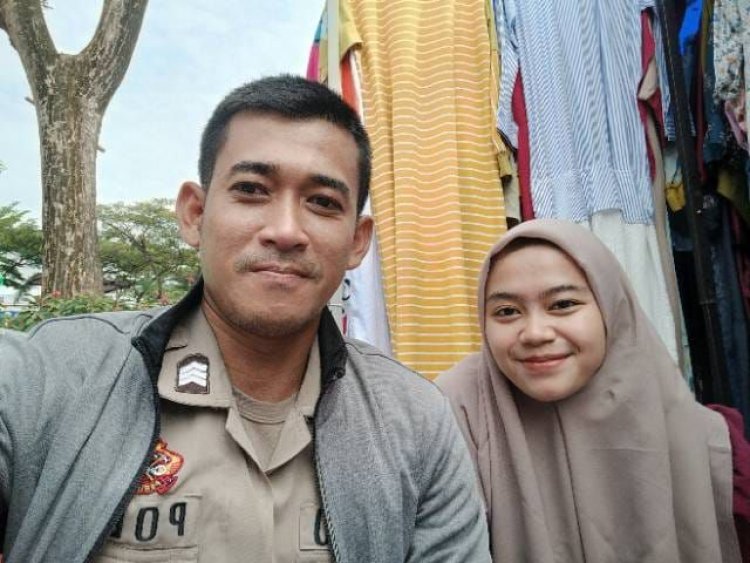 Polisi RW  BRIGADIR RISTYANTO PUSPO GUNTORO sambang Warga Kelurahan Cibadak, RW.05 Cikupa