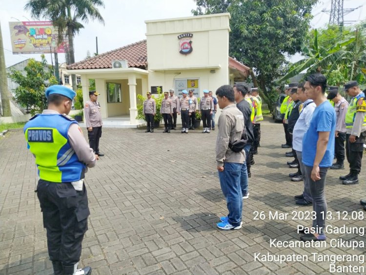 Apel Pengamanan Lintasan RI-2 dari Ponpes Asnnawi Tanara Serang Banten, Menuju  Ke Istana Jakarta