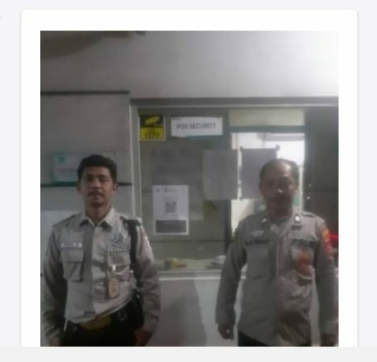 Giat Patroli Barcode Anggota Piket Polsek Cikupa Polresta Tangerang Polda Banten, Di Kantor PLN Bojong Aman Terkendali