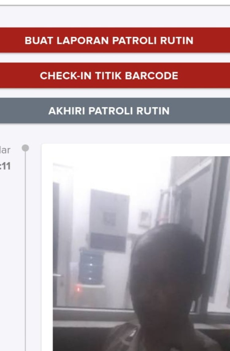 Aiptu Firdaus Melaksanakan Giat Patroli Barcode di Kawasan Bizlink