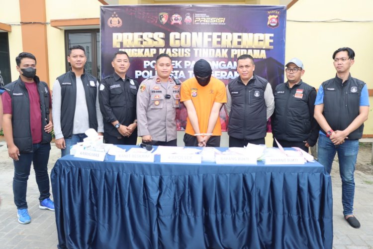 Tipu Puluhan Wanita Lewat Aplikasi Kencan, Ciko Diringkus Polsek Panongan Polresta Tangerang