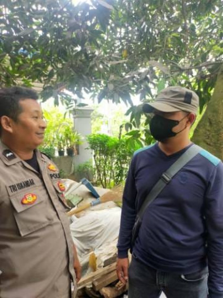 Ngobrol Serap Aspirasi Bersama warga Melalui Program Polisi RW, oleh Bhabinkamtibmas Polsek Cikupa