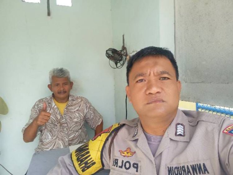 Giat Rutin Polisi RW, BRIPKA ANWARUDDIN ANGGOTA SABHARA POLSEK CIKUPA, Gelar Giat Sambang Tokoh Masyarakat Kp.Kadu Rt.09 / 04