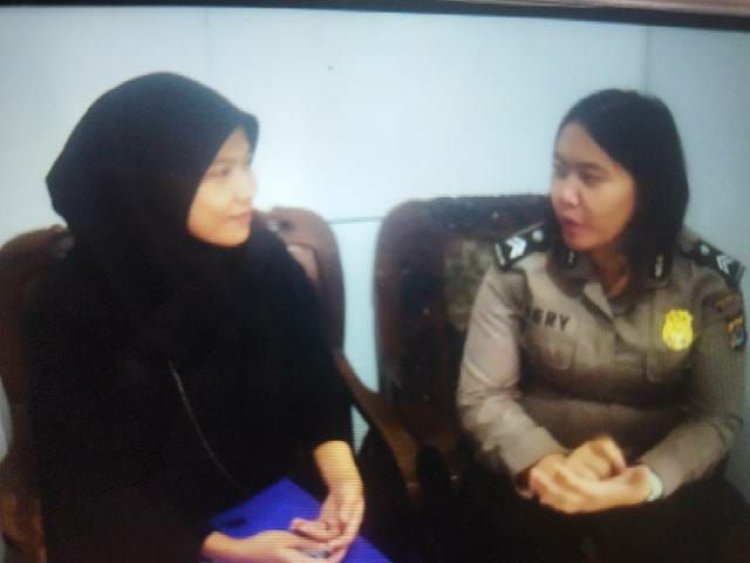 Briptu Mery Zona Marbun Anggota SIUM Polsek Cikupa, Rutin Polisi RW Gelar Giat Sambang Ibu-Ibu Serap Aspirasi