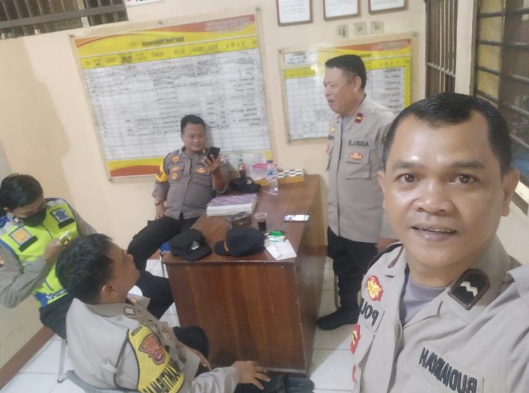 Pastikan Jaga Kamtibmas, Personel Polsek Cikupa Gelar Patroli Barcode*