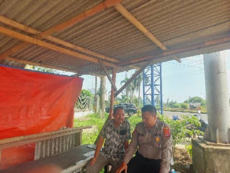 Giat Rutin Polisi RW Personil Polsek Cikupa, Bripka Reza Fajar Ariansyah Anggota Lantas Polsek Cikupa Gelar Silaturahmi Warga