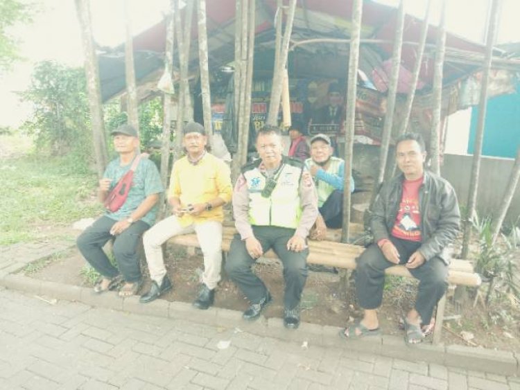Rutin Giat Polisi RW, IPDA Udi Muhdi  Sambang Warga Kp. Bunut RW 02 Pasir Jaya