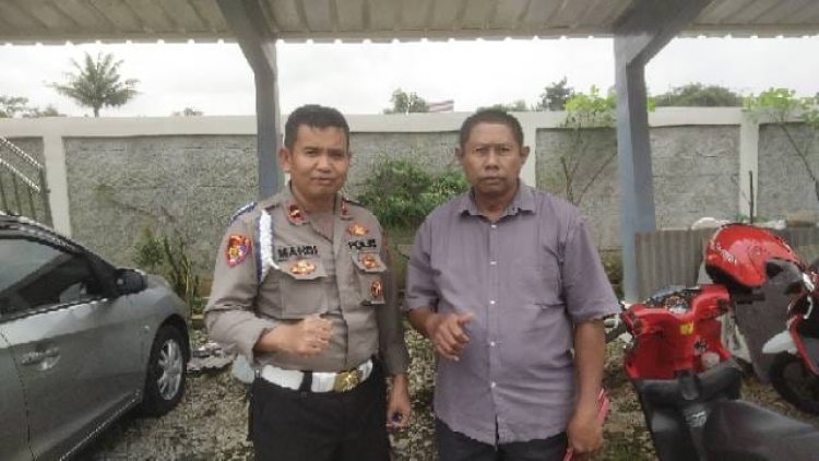 Ipda Mahdi Polisi RW,Sambangi Masyarakat Kp. Cikupa