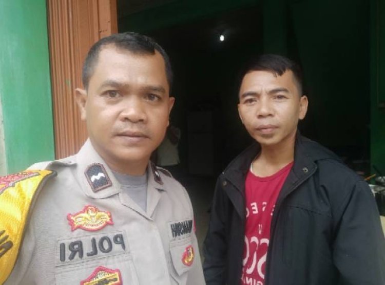 KUNJUNGAN POLISI RW AIPDA BUDIANSYAH ANGGOTA SABHARA,Ke Desa PasirJaya Kec. Cikupa Tangerang