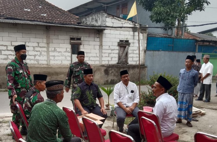 Danramil 05/Balaraja, Takziah Ke Almarhum Serda Purnawirawan H. Sahib Binti Hj Rahamah