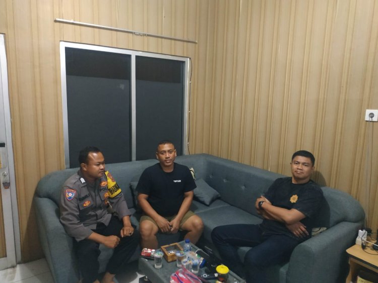 Kapolsek Cikupa AKP IMAM WAHYU PRAMONO, S.I.K Himbauan Kamtibmas kepada Pemilik Angkringan, Mustain Ramli als. Kopral