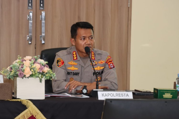 Pimpin Anev GO, Kapolresta Tangerang Minta Evaluasi Dilaksanakan Secara Konsisten