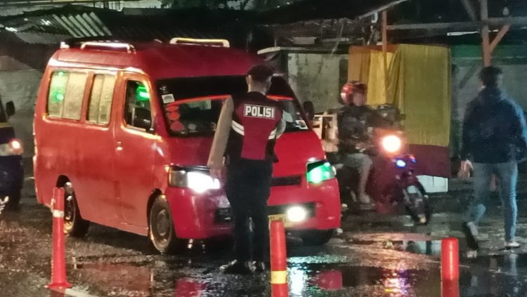 Guna Meminimalisir Angka Kejahatan, Polsek Balaraja Rutin Gelar Operasi Cipta Kondisi di Depan Makopolsek