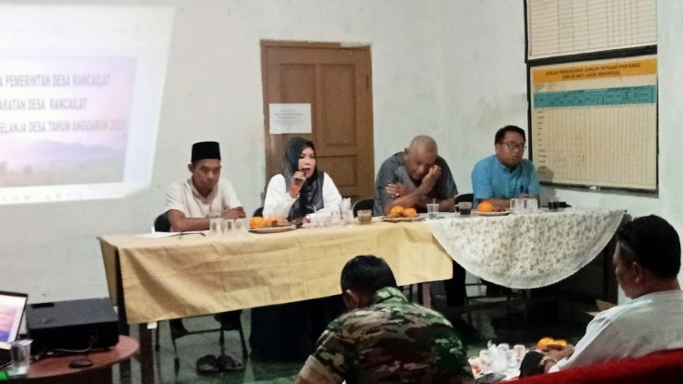 Desa Rancailat Kecamatan Kresek, Gelar Musdes Tahun Anggaran 2023