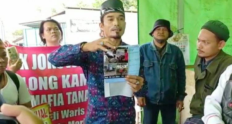 Terkait Adanya Sengketa Tanah Di Desa  Pasir Jaya Kecamatan Cikupa" Ahli Waris H Ali Bin Mariin Berharap Ada Titik Temu