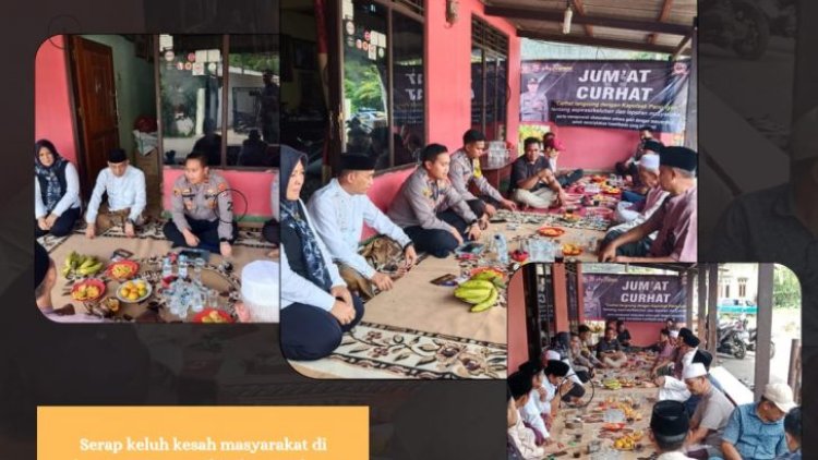 Serap Keluh Kesah Masyarakat, Kapolsek Panongan Melaksanakan Kegiatan  Jum’at Curhat Dikampung Panyembir Desa Serdang Kulon Kec. Panongan