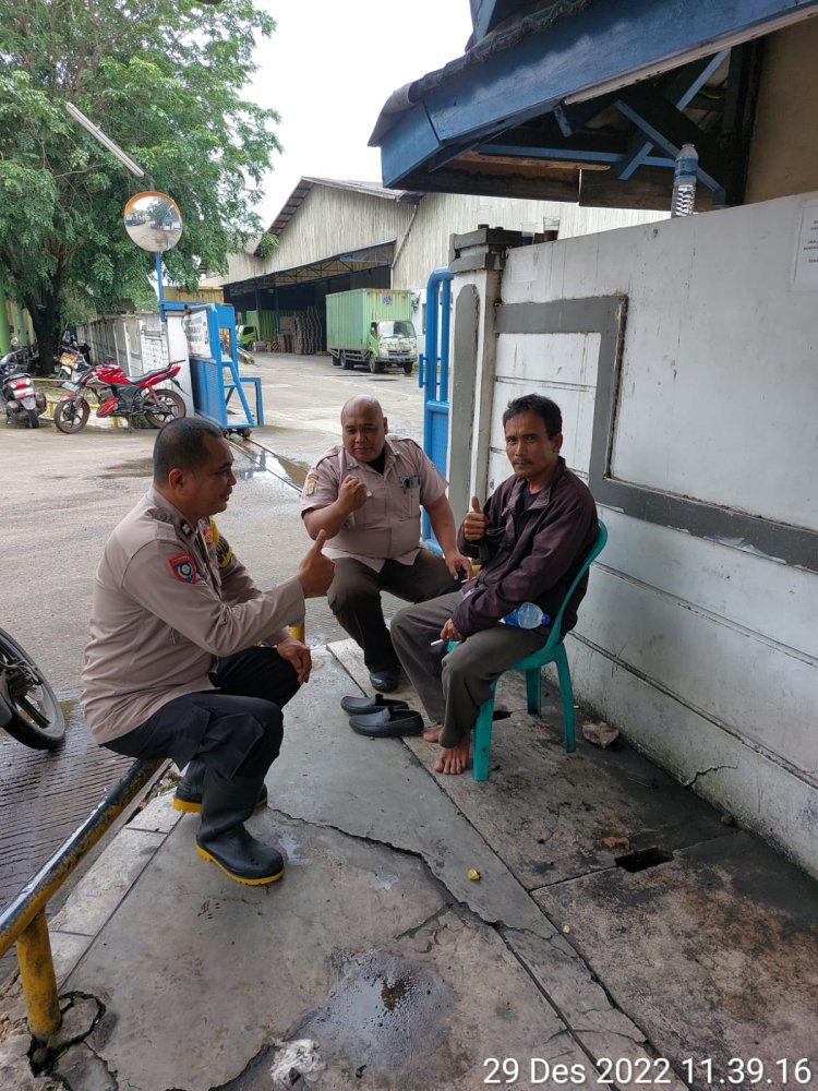 Memelihara Keamanan, Ketertiban ,Anggota Polsek Cikupa Sambang Dan Ciptakan Kamtibmas Kondusif