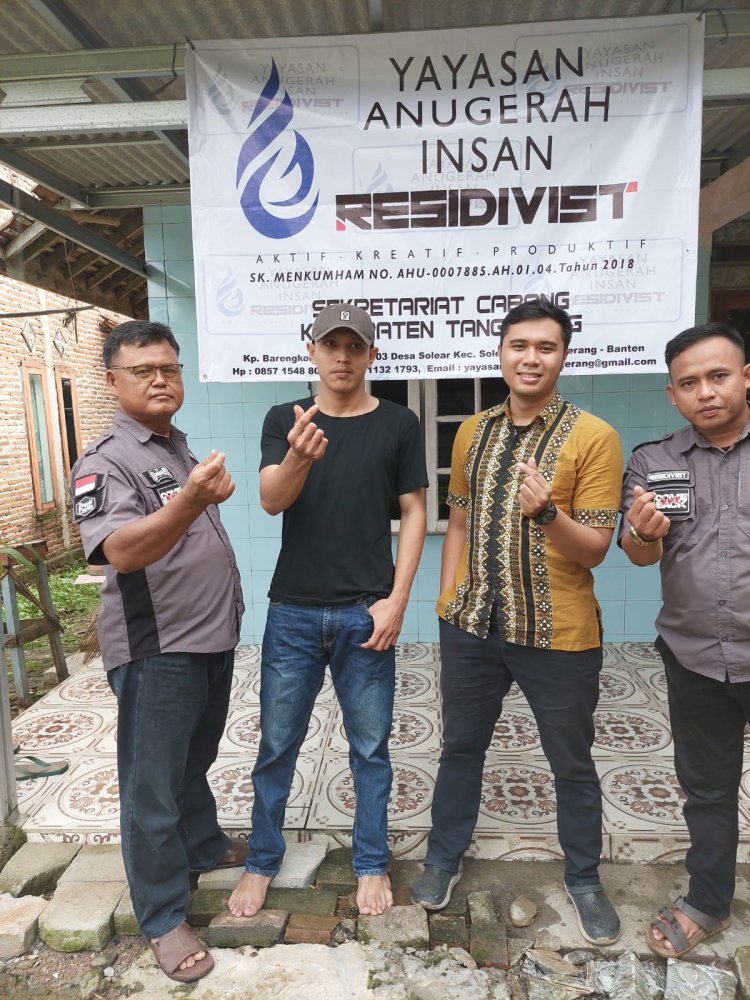 Yayasan Anuger Insan Residivis (YAIR) Cabang.Kabupaten Tangerang Peduli Terhadap ODGJ