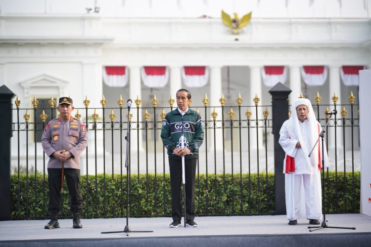 Di Acara Kirab Merah Putih, Kapolri Gelorakan Semangat Persatuan-Kesatuan Bangsa