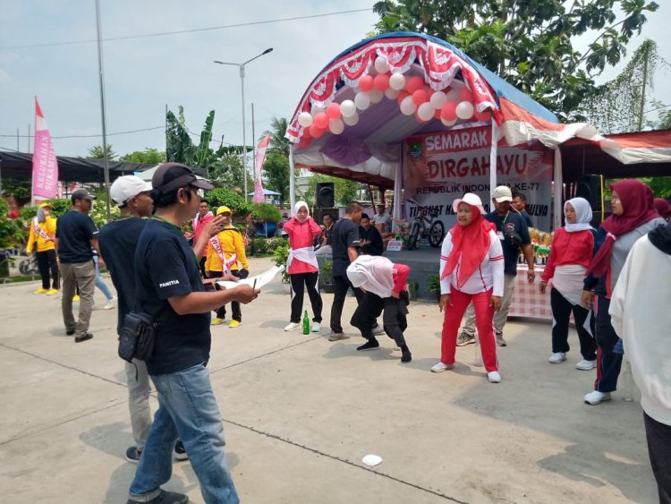 Kelurahan Sukamulya Tangerang Gelar Jalan Sehat Dan Di Sambut Masyarakat Sangat Antusias