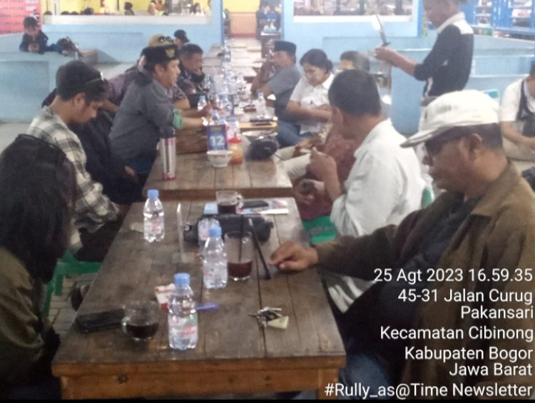 Rapat Persiapan Jelang HUT Yang Ke 2 Tahun Aliansi Insan Pers Bogor Raya ( AIPBR ) Matangkan Persiapan Acara