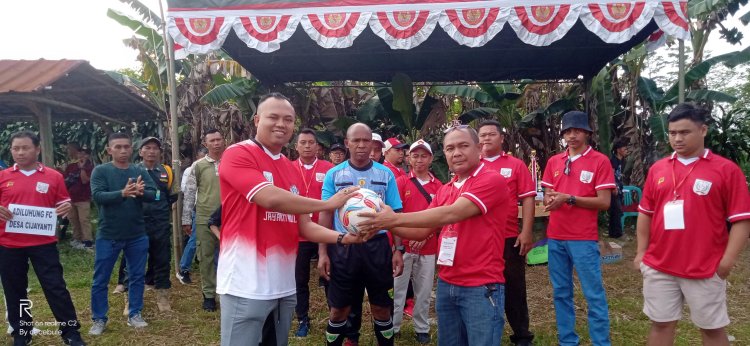 Kades Cup Desa Cijayanti,Ajang silaturrahmi bukan adu gengsi