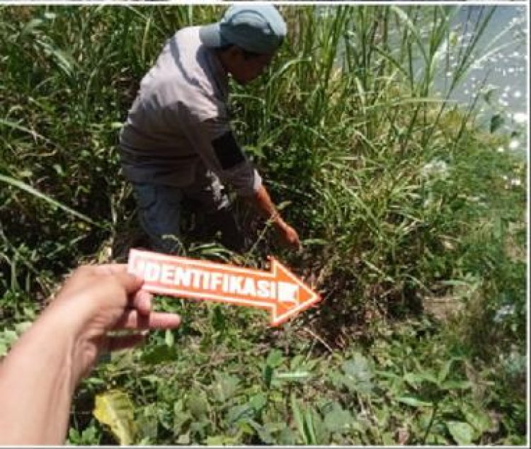 Pihak Kepolisian Gelar Olah TKP di Temukannya Jasad Bayi Tanpa Identitas di Pinggiran Sungai Ciliwung