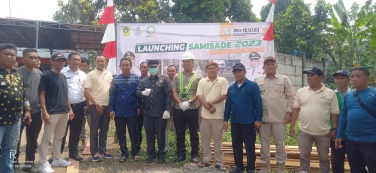 Ketua RW 05 pasir maung mengucapkan berterima kasih kepada pemerintahan desa cijayanti dan pemerintahan kabupaten Bogor