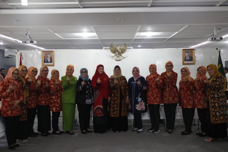 DWP Kabupaten Bogor Terima Studi Referensi Dari DWP dan GOW Kabupaten Rejang Lebong