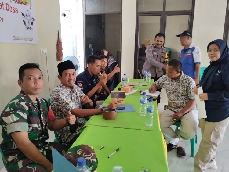 Bhabinkamtibmas Polsek Parungpanjang Polres Bogor Intensifkan Kegiatan Mapping &amp; Sosialisasi TPPO (Tindak Pidana Perdagangan Orang)