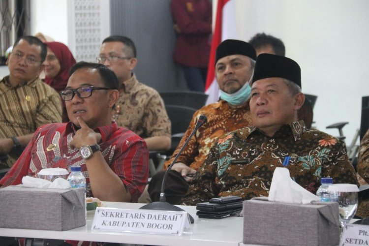 Iwan Setiawan Mengikuti Arahan Presiden Jokowi Pada Rakornas Pengawasan Intern 2023