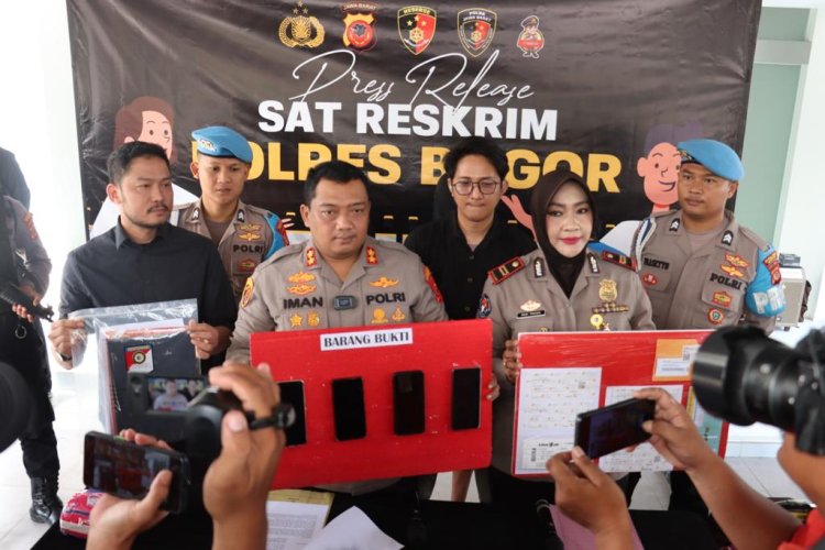 Ungkap Para Pelaku Tindak Pidana Perdagangan Orang, Polres Bogor Selamatkan 8 Orang Korban Yang Hendak di Bawa Ke Malaysia