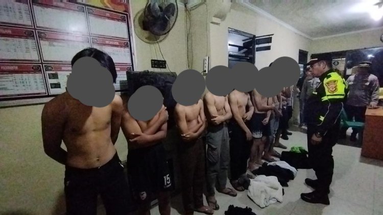 Gelar Patroli KRYD, Polsek Cibungbulang Amankan Para Remaja Yang Hendak Tawuran